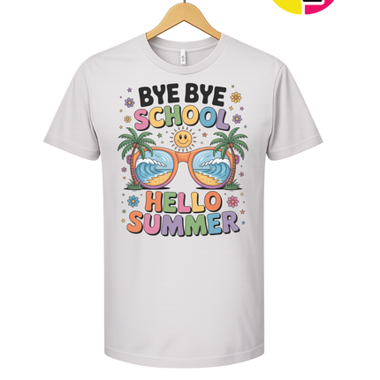 Bye Bye School Tee