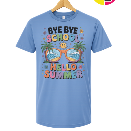 Bye Bye School Tee