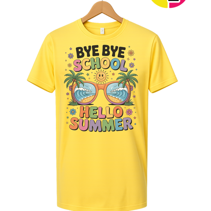 Bye Bye School Tee