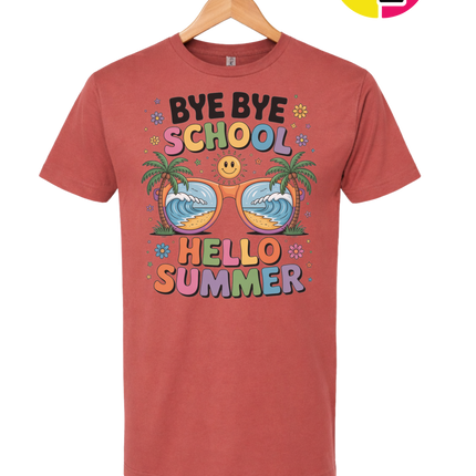 Bye Bye School Tee