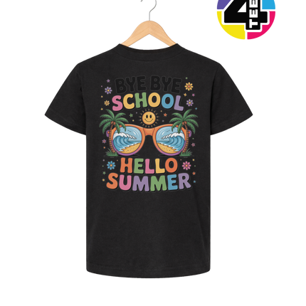 Bye Bye School Youth Tee