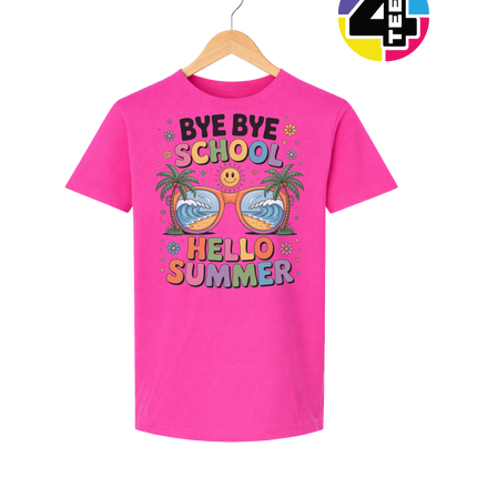 Bye Bye School Youth Tee