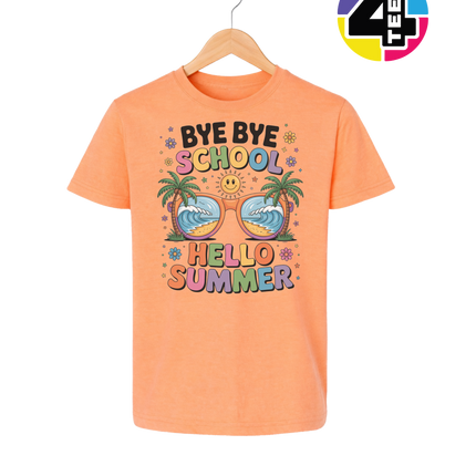 Bye Bye School Youth Tee