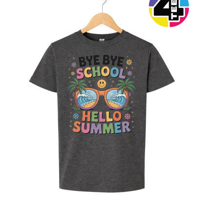 Bye Bye School Youth Tee
