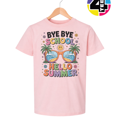 Bye Bye School Youth Tee