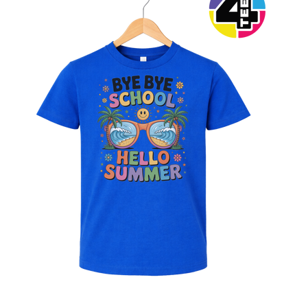 Bye Bye School Youth Tee