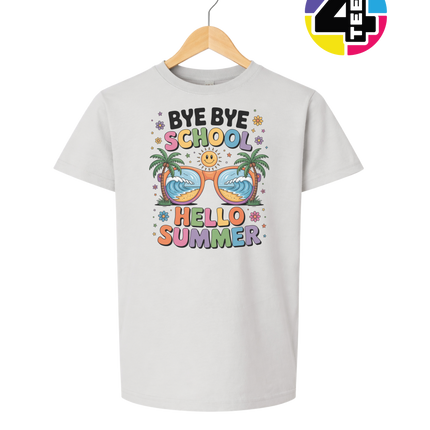 Bye Bye School Youth Tee