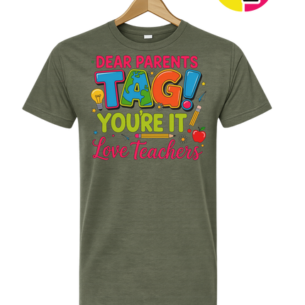 Dear Parents Summer Tee