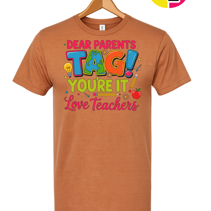 Dear Parents Summer Tee