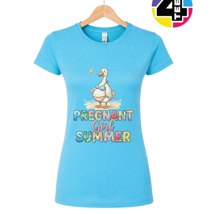Pregnant Girl Summer Women's Tee