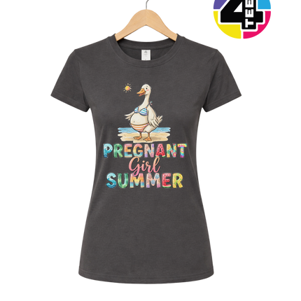 Pregnant Girl Summer Women's Tee