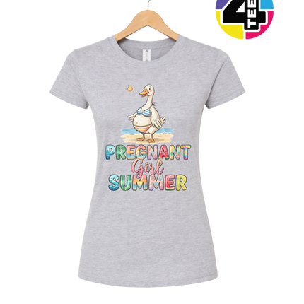 Pregnant Girl Summer Women's Tee