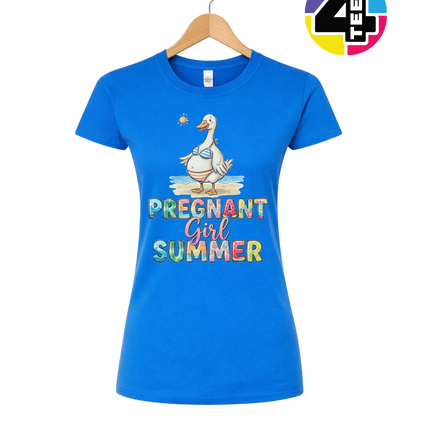 Pregnant Girl Summer Women's Tee