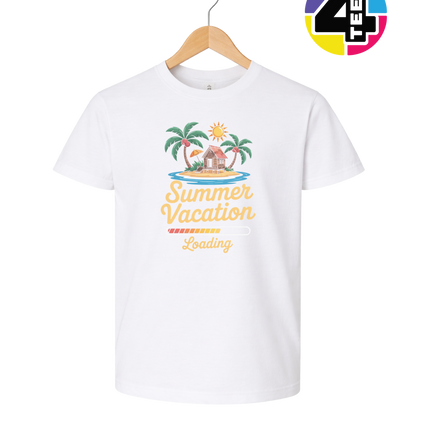 Summer Vacation Loading Youth Tee