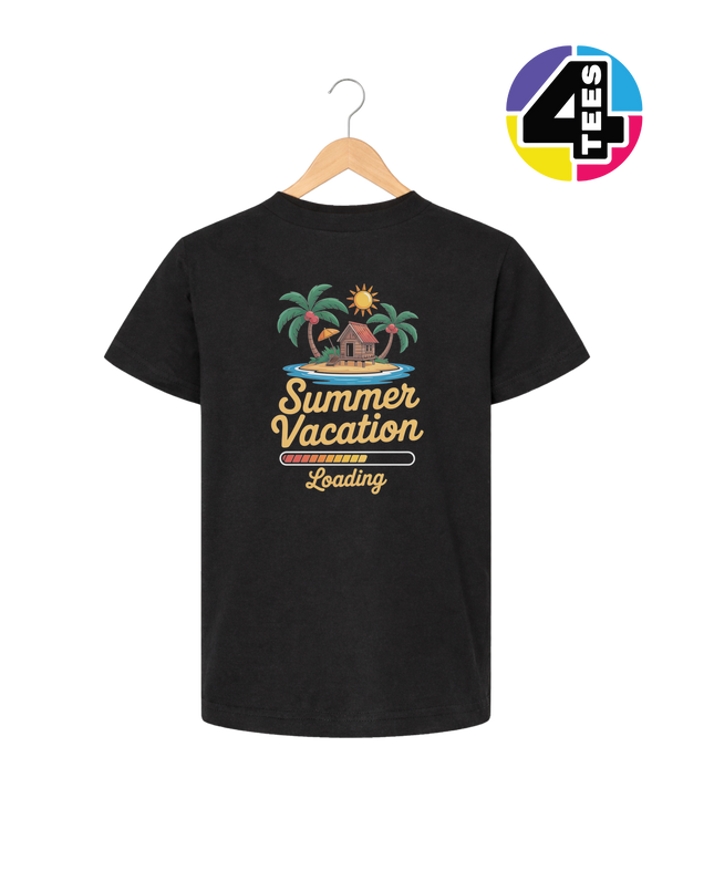 Summer Vacation Loading Youth Tee