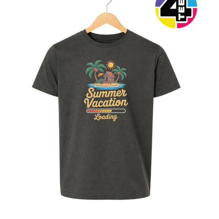 Summer Vacation Loading Youth Tee