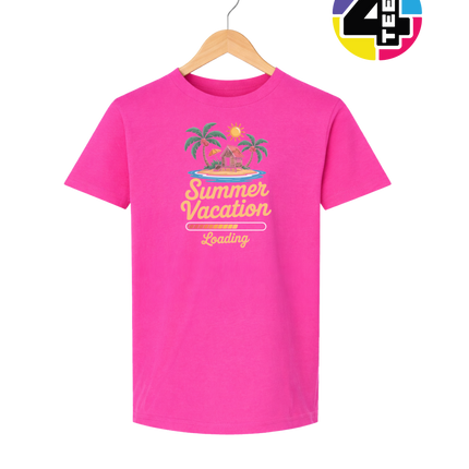 Summer Vacation Loading Youth Tee