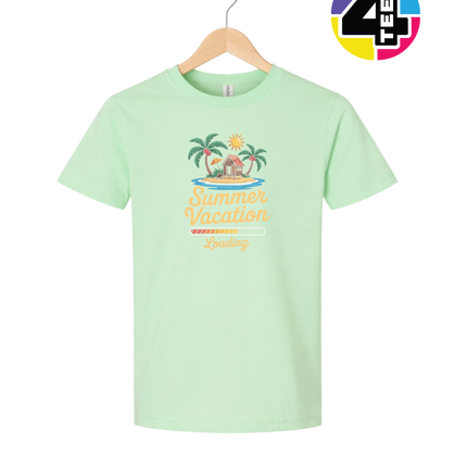 Summer Vacation Loading Youth Tee