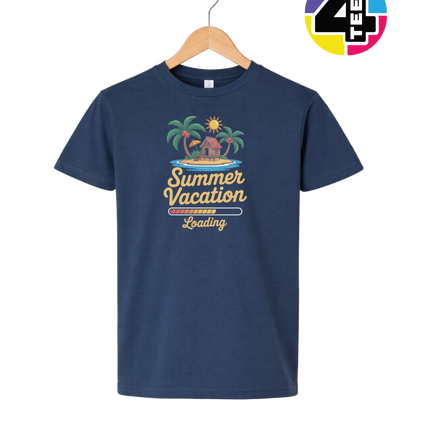 Summer Vacation Loading Youth Tee