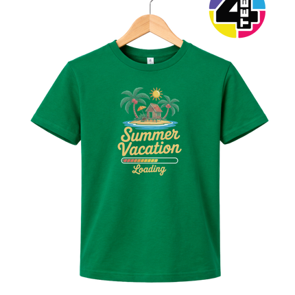 Summer Vacation Loading Youth Tee