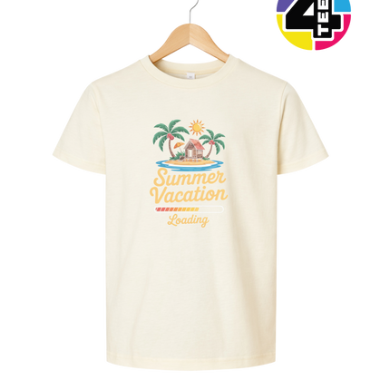 Summer Vacation Loading Youth Tee