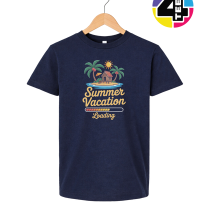Summer Vacation Loading Youth Tee