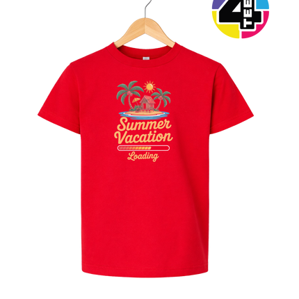 Summer Vacation Loading Youth Tee