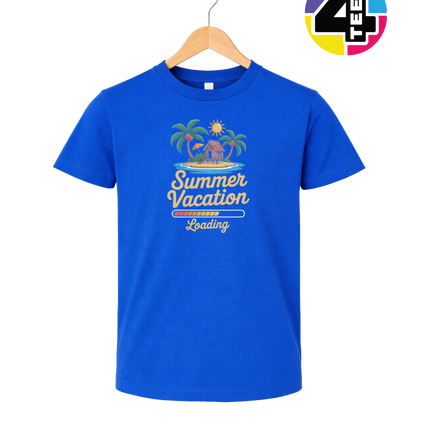 Summer Vacation Loading Youth Tee