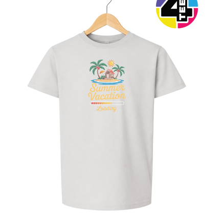 Summer Vacation Loading Youth Tee
