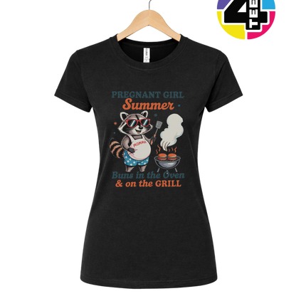 Pregnant Girl Summer Women's Tee