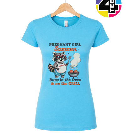 Pregnant Girl Summer Women's Tee