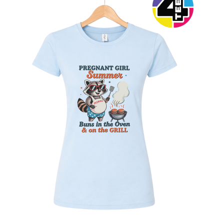 Pregnant Girl Summer Women's Tee
