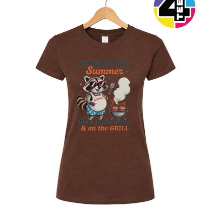 Pregnant Girl Summer Women's Tee