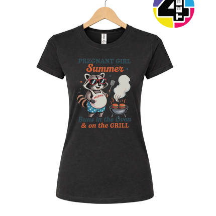 Pregnant Girl Summer Women's Tee