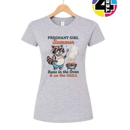 Pregnant Girl Summer Women's Tee