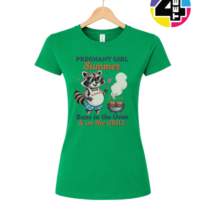 Pregnant Girl Summer Women's Tee