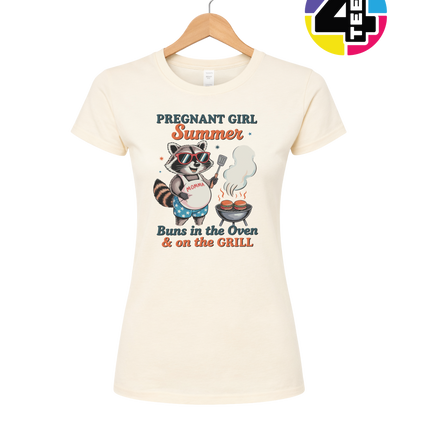 Pregnant Girl Summer Women's Tee