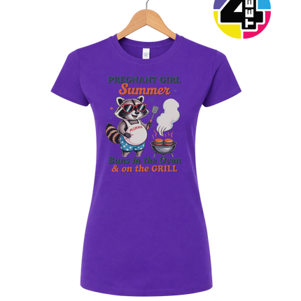 Pregnant Girl Summer Women's Tee