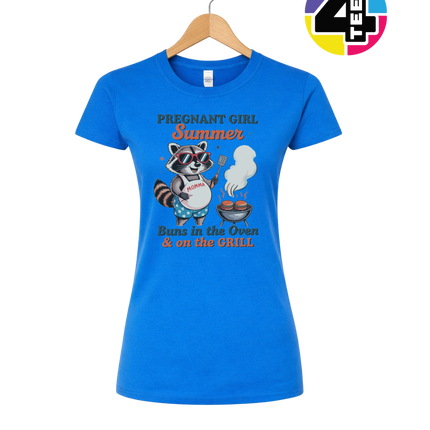 Pregnant Girl Summer Women's Tee