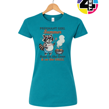 Pregnant Girl Summer Women's Tee
