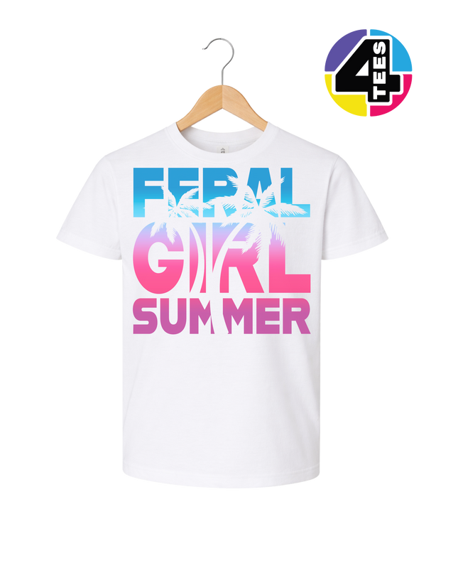 Feral Girl Summer Youth Tee