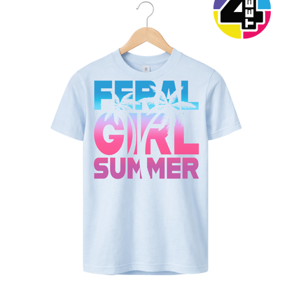 Feral Girl Summer Youth Tee