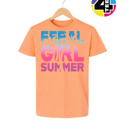 Feral Girl Summer Youth Tee