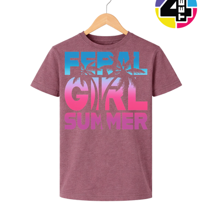 Feral Girl Summer Youth Tee