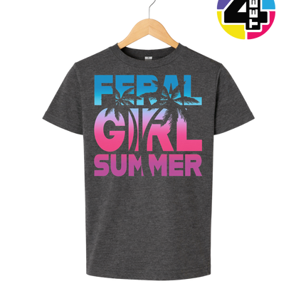 Feral Girl Summer Youth Tee