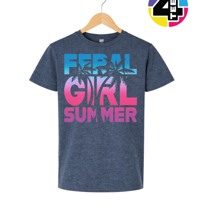 Feral Girl Summer Youth Tee