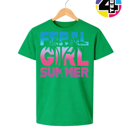 Feral Girl Summer Youth Tee
