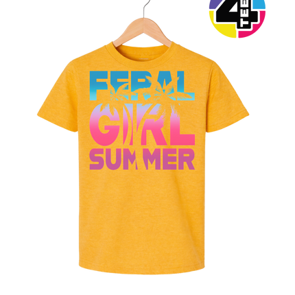 Feral Girl Summer Youth Tee