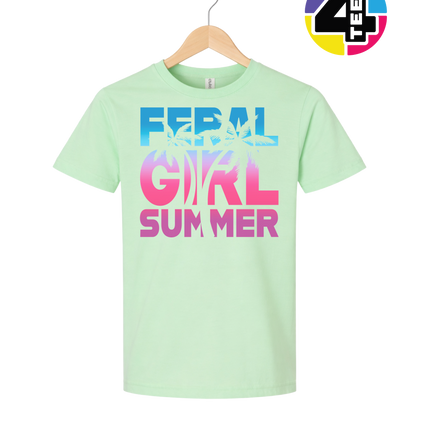 Feral Girl Summer Youth Tee