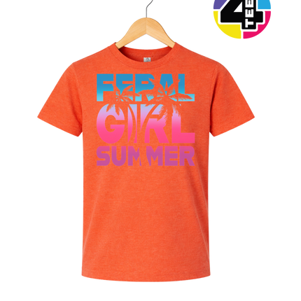 Feral Girl Summer Youth Tee
